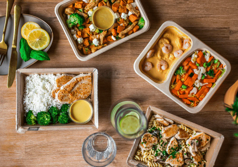 6er individuelle gesund ErnÀhren Box