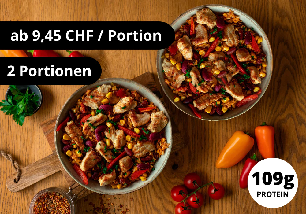 CH: Hähnchen Fajita Bowl (1000g)