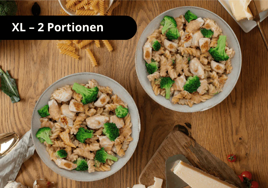 Protein Pasta All'Alfredo (XL, 2 Portionen)
